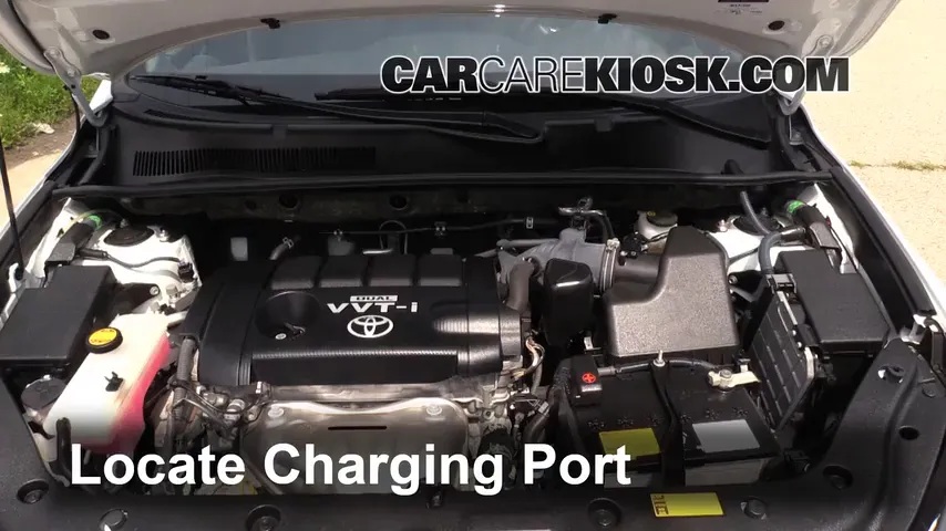 2011 Toyota RAV4 Sport 2.5L 4 Cyl. Climatisation Ajouter du réfrigérant